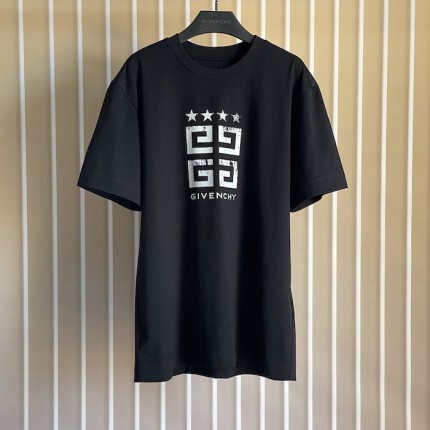 Givenchy 4G Stars slim fit t-shirt in cotton Black