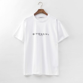 Givenchy Blurred Givenchy Paris Oversized T shirt White