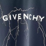 Givenchy Boxy fit t-shirt in cotton with reflective artwork Black