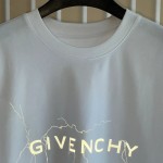 Givenchy Boxy fit t-shirt in cotton with reflective artwork White