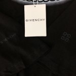 Givenchy Slim fit t-shirt with tag effect embossed chain collar