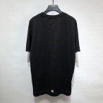 T-shirt in GIVENCHY College embroidered jersey Black