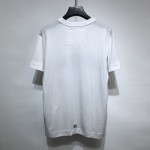 T-shirt in GIVENCHY College embroidered jersey White