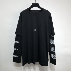 Givenchy Oversized t-shirt in jersey with Ceramic print Black