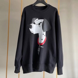 Givenchy Slim fit 101 Dalmatians sweatshirt in embroidered felpa