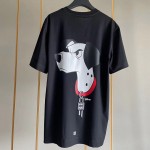 Givenchy Slim fit 101 Dalmatians T shirt in embroidered felpa