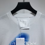 Givenchy 4g T-Shirt With Tag Effect Moon Print White