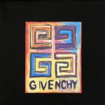 Givenchy Slim Fit T shirt in Jersey with 4G Sun Print Black