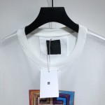 Givenchy Slim Fit T shirt in Jersey with 4G Sun Print White