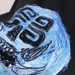 Givenchy T-shirt in jersey with 4G skull print Black