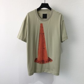 Givenchy Slim fit t-shirt jersey with Ceramic print Green