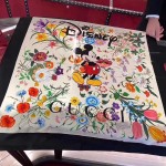 Disney x Gucci silk scarf