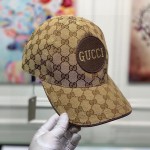 Gucci GG canvas baseball hat ‎Brown