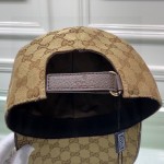 Gucci GG canvas baseball hat ‎Brown