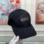 Gucci GG canvas baseball hat ‎Black