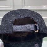 Gucci GG canvas baseball hat ‎Black