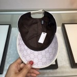 Gucci Original GG canvas baseball hat with Web White