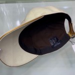 Prada Cotton Baseball Cap Beige