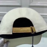 Prada Cotton Baseball Cap Beige