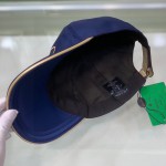 Prada Cotton Baseball Cap Blue