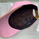 Prada Cotton Baseball Cap Pink