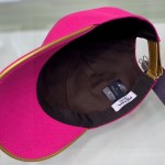 Prada Cotton Baseball Cap Rose