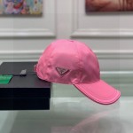 Prada Re-Nylon Baseball Cap Pink