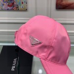 Prada Re-Nylon Baseball Cap Pink