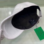 Prada Re-Nylon Baseball Cap White