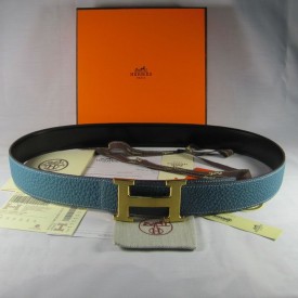 Replica Hermes Reversible Togo Leather Belt 