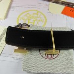 Hermes Reversible Togo Leather 38MM Belt Tan