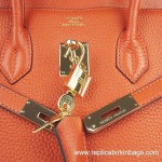 Hermes Birkin 35cm Togo Leather Orange