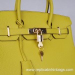 Hermes Birkin 35cm Togo Leather Lemon