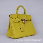 Hermes Birkin 35cm Togo Leather Lemon