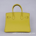 Hermes Birkin 35cm Togo Leather Lemon