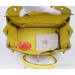 Hermes Birkin 35cm Togo Leather Lemon