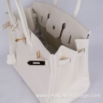 Hermes Birkin 35cm Togo Leather Ivory