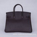 Hermes Birkin 35cm Togo Leather Chocolate