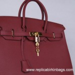 Hermes Birkin 35cm Togo Leather Burgundy