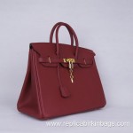 Hermes Birkin 35cm Togo Leather Burgundy