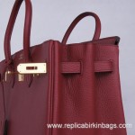 Hermes Birkin 35cm Togo Leather Burgundy