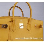 Hermes Birkin 35cm Togo Leather Yellow