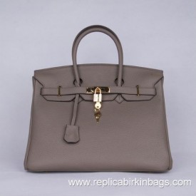 Hermes Birkin 35cm Togo Leather Etoupe