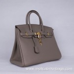 Hermes Birkin 35cm Togo Leather Etoupe