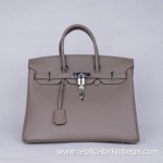 Hermes Birkin 35cm Togo Leather Etoupe