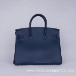 Hermes Birkin 35cm Togo Leather Navy