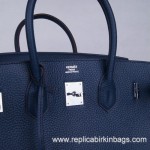 Hermes Birkin 35cm Togo Leather Navy