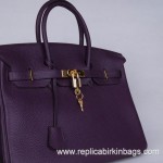 Hermes Birkin 35cm Togo Leather Purple