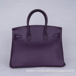 Hermes Birkin 35cm Togo Leather Purple