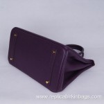 Hermes Birkin 35cm Togo Leather Purple